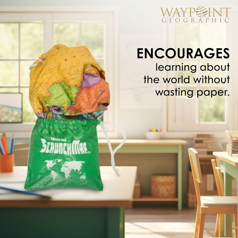 WORLD SCRUNCH MAP The Toy Box