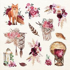 BOHO DREAMS STICKER BOOK