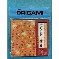 ORIGAMI CHIYOGAMI LEAVES