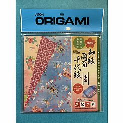 ORIGAMI 2 SIDED GEO/FLOWERS