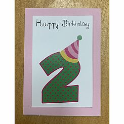 HBD 2 HAT CARD