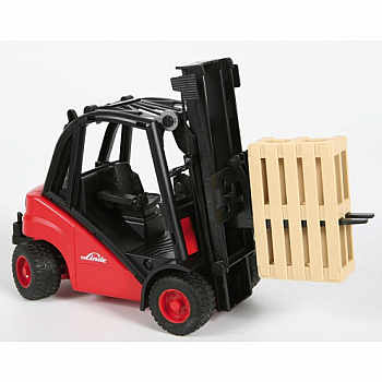 Linde fork lift H30D with 2 pallets