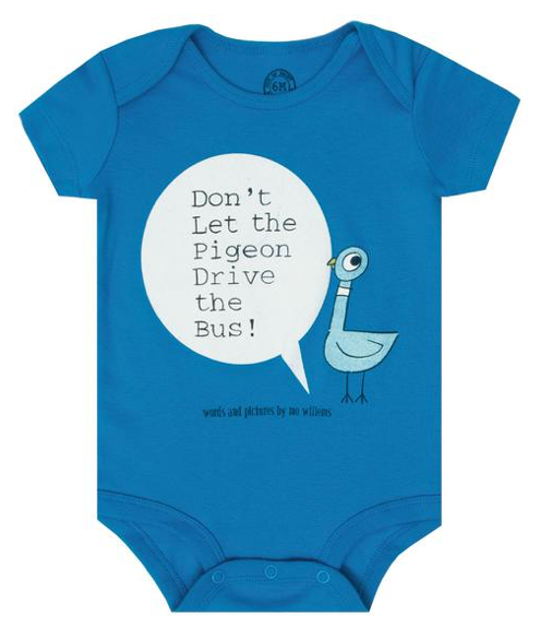 Don't Let The Pigeon Onesie 12M