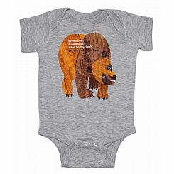 Brown Bear Onesie 12M