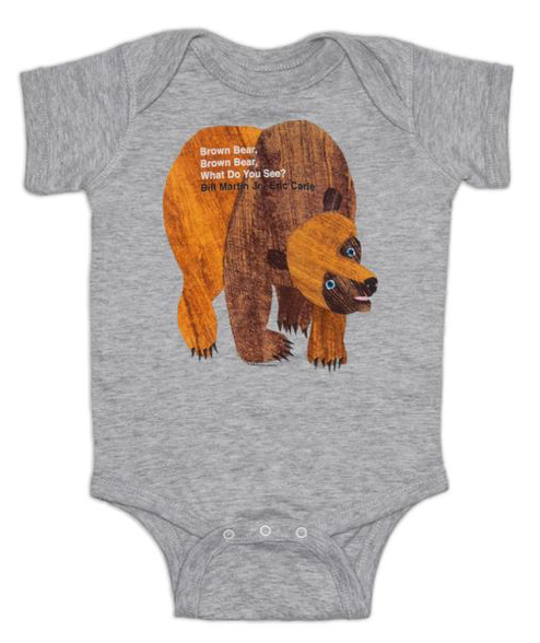 Brown Bear Onesie 6M