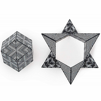 Shashibo - The Shape Shifting Box - -Black & White