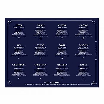 1000 Piece Foil Astrology Puzzle