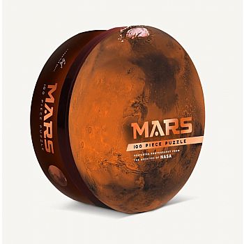 100 Piece Mars Round Puzzle