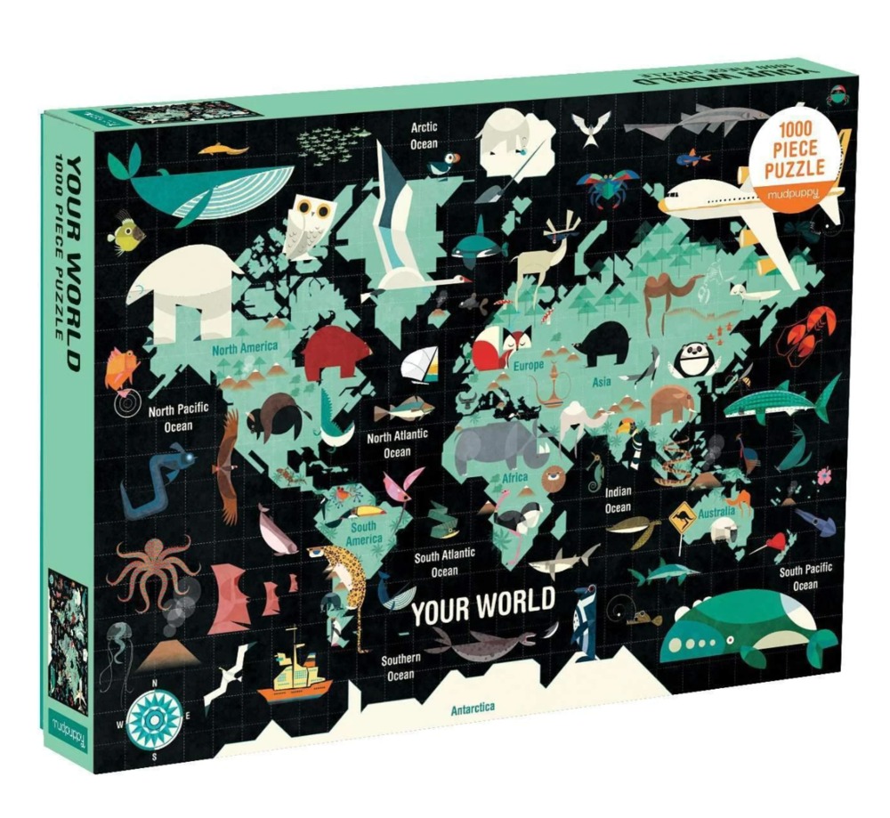 Your World 1000 Piece Family Puzzle | mudpuppy