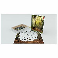 1000 Piece Forest Path Puzzle