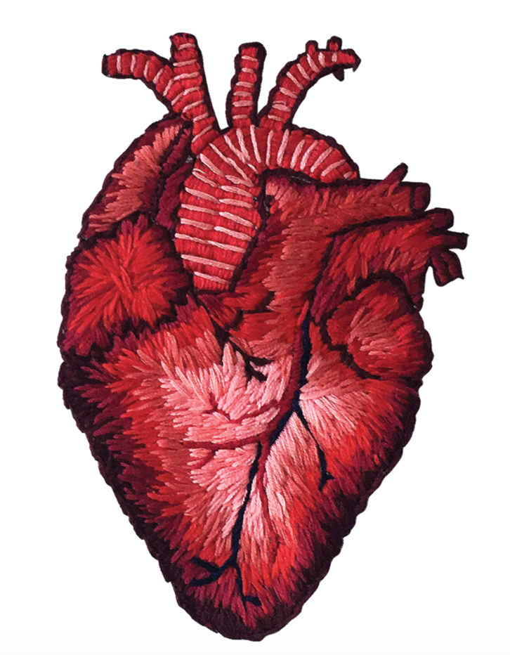 STITCHED HEART TATTOO - The Toy Box