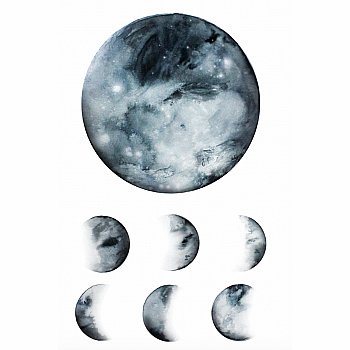 MOON PHASES TATTOO