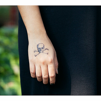 CARTOLINA SKULL TATTOO