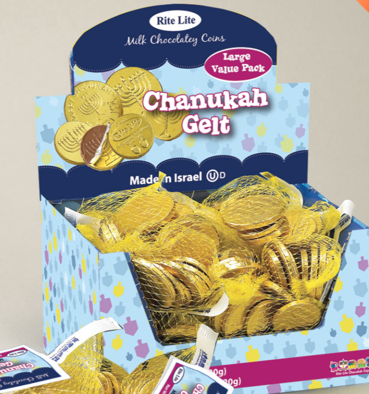 MILK CHOCOLATE GELT