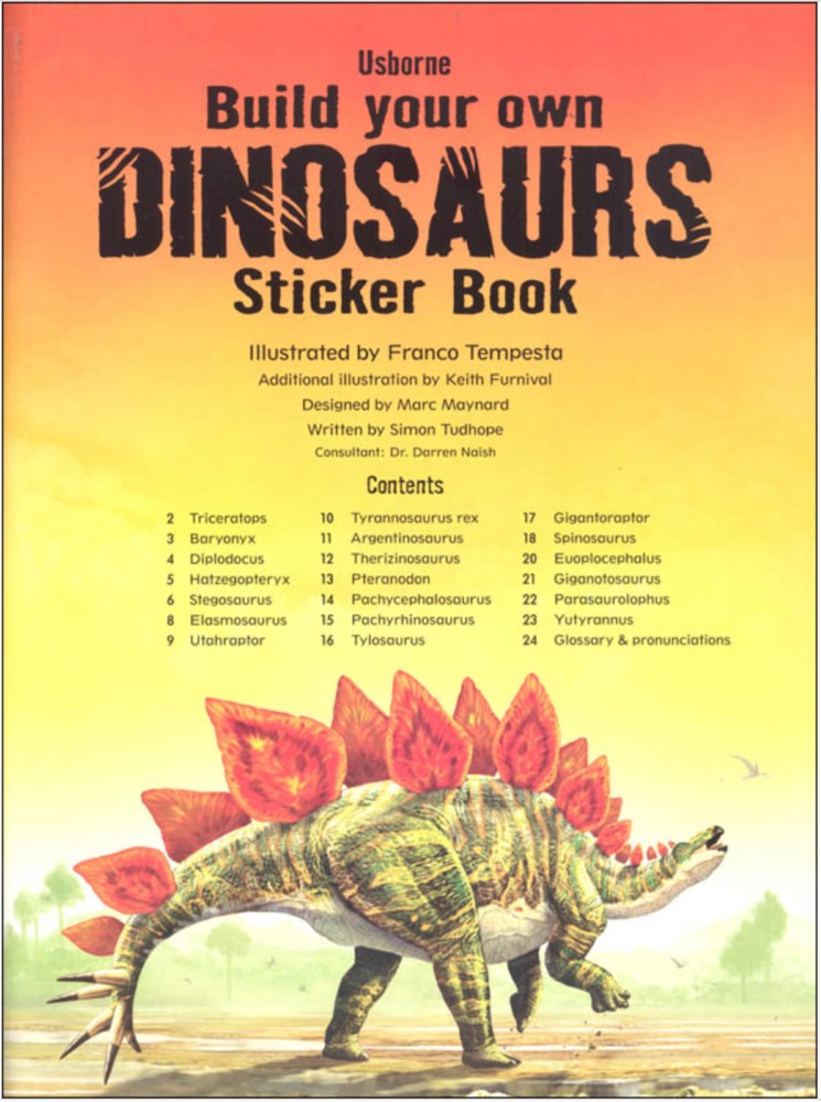 EconoCrafts: Sticker Collection Book - Dinosaurs, Vehicles, Space