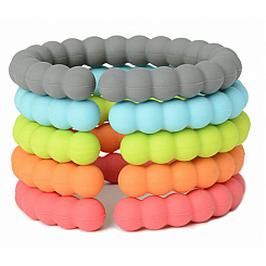 Chewbeads Silicone Links Multicolor