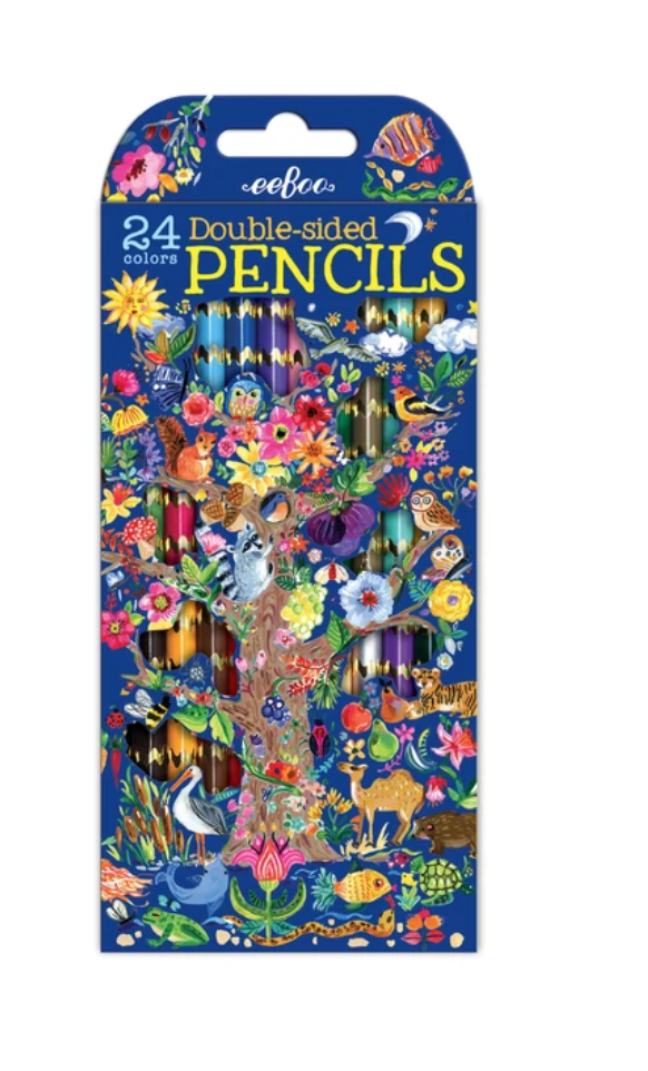 Tree of Life 12 Double-Side Pencils