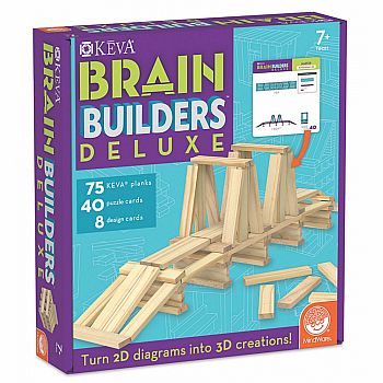 KEVA BRAIN BUILDERS DELUXE