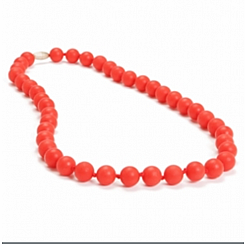 Jane Chewbeads Necklace Cherry Red