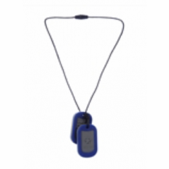 Chewbeads Jr. Dog Tag Blue