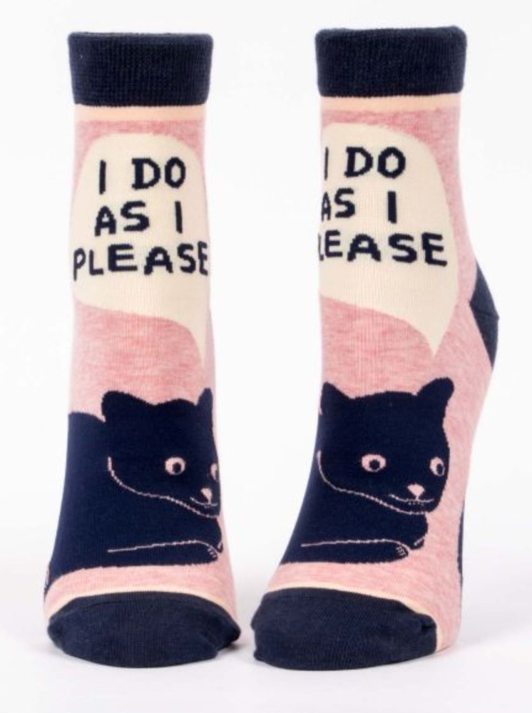 SOCKS I DO AS I PLEASE