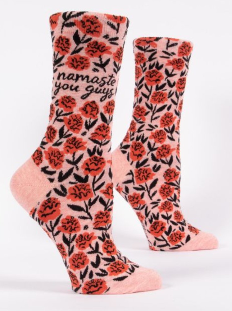 SOCKS NAMASTE YOU GUYS