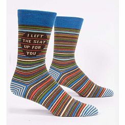 SOCKS I LEFT THE SEAT UP