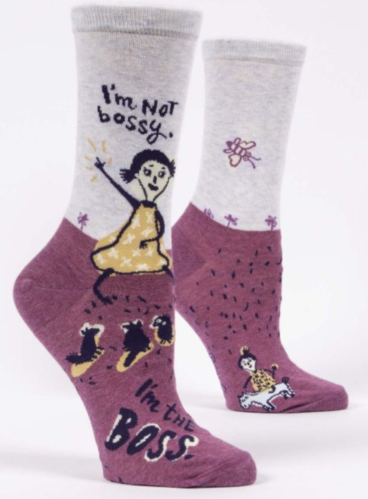 SOCKS I'M NOT BOSSY