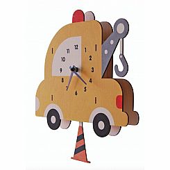 TOW TRUCK PENDULUM CLOCK