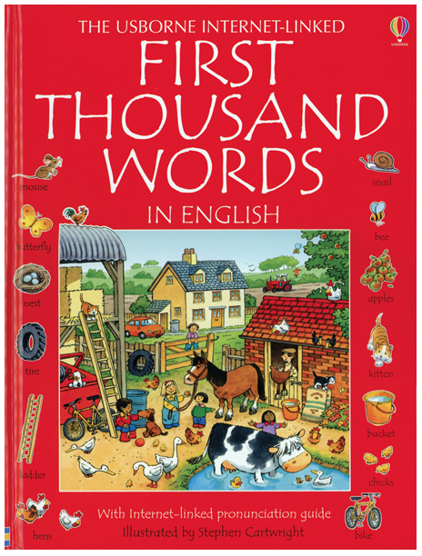 First Thousand Words in English - The Toy Box