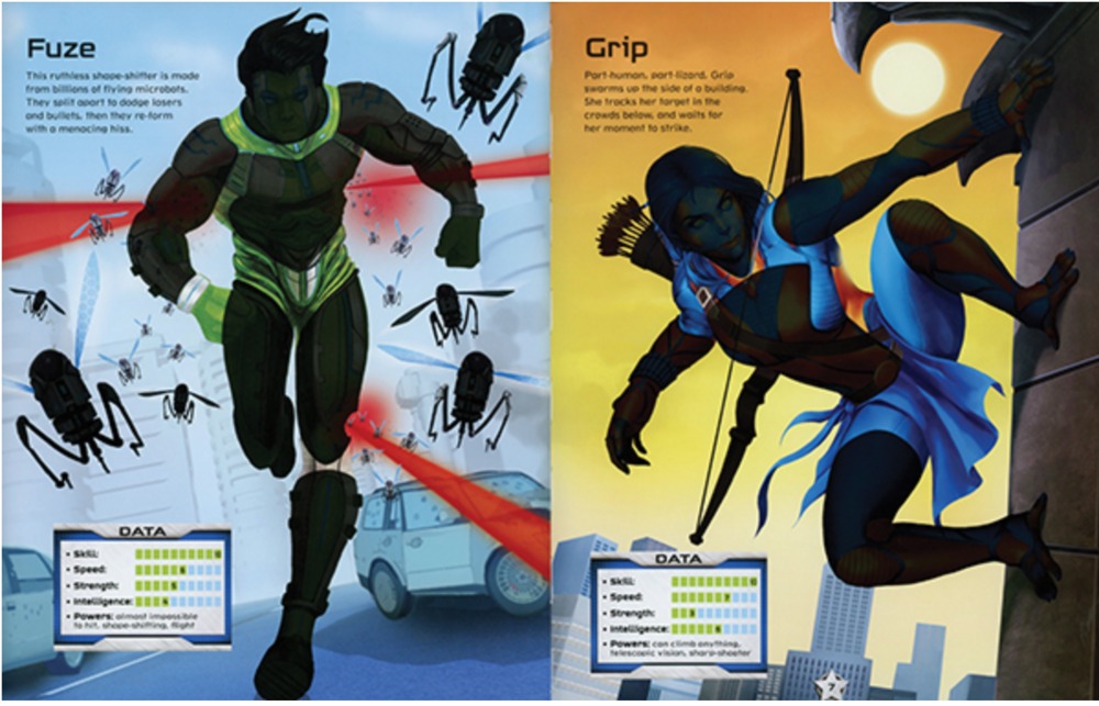 Build Your Own Superheroes Sticker Book - The Toy Box