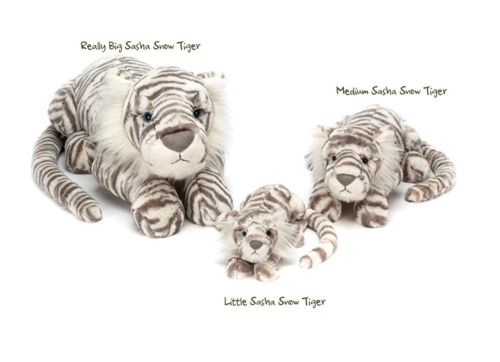 Jellycat snow tiger medium store