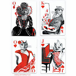 KITTEN CLUB PLAYING CARDS