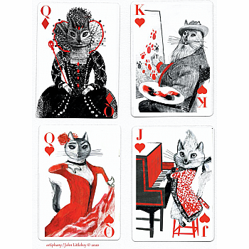 KITTEN CLUB PLAYING CARDS