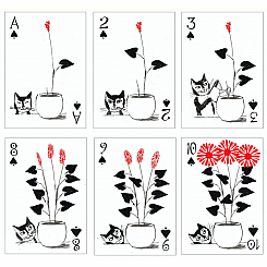 KITTEN CLUB PLAYING CARDS
