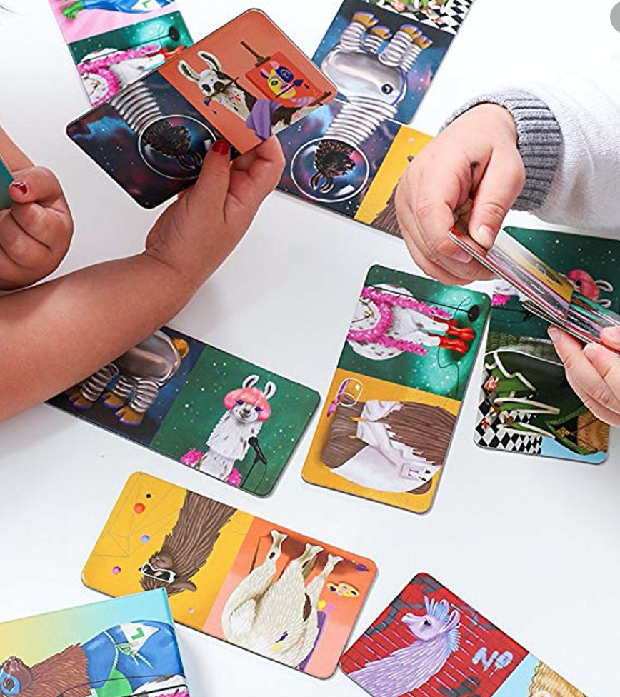 Llamanoes Dominoes . . . with Llamas! (Llama Card Game for Kids, Board