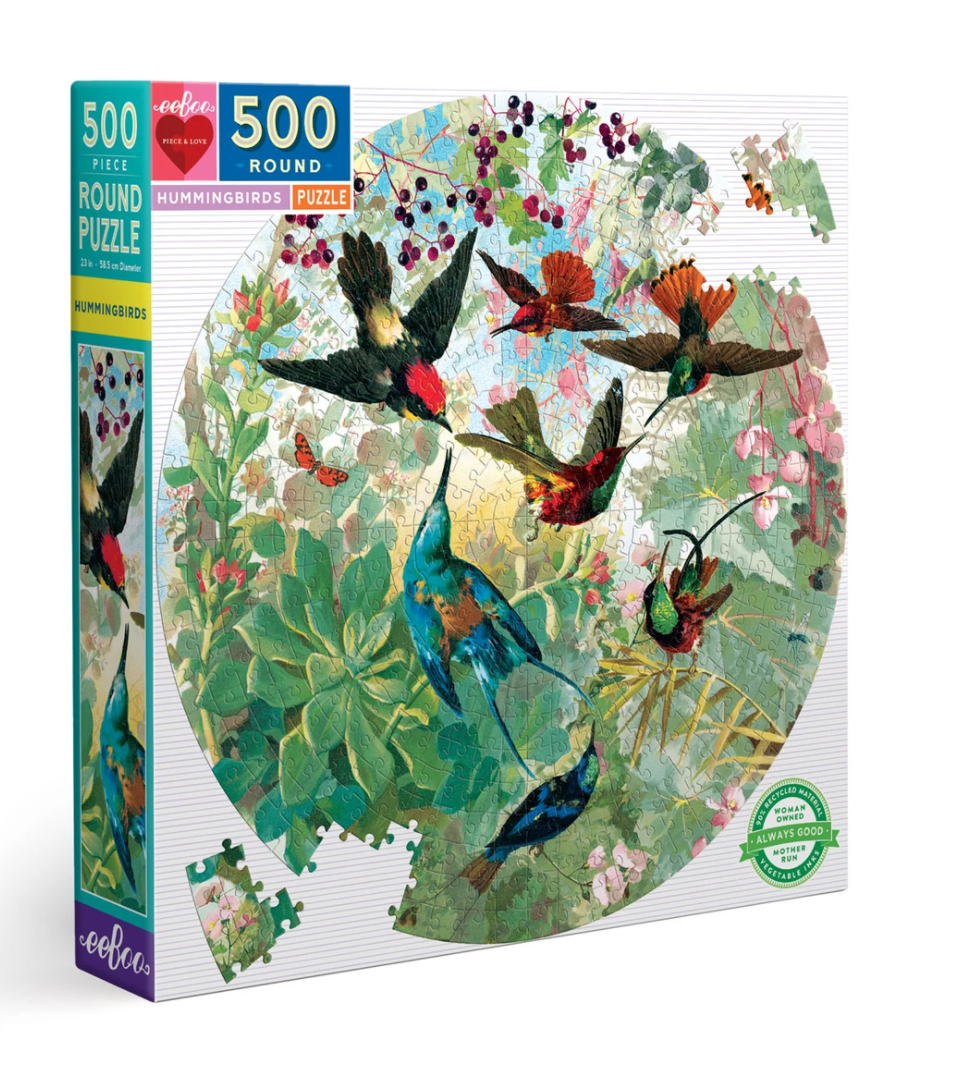 500 PIECE HUMMINGBIRDS PUZZLE