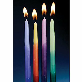 TRI-COLOR CANDLES