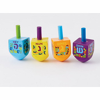 SM PAINTED DREIDEL - sold individually
