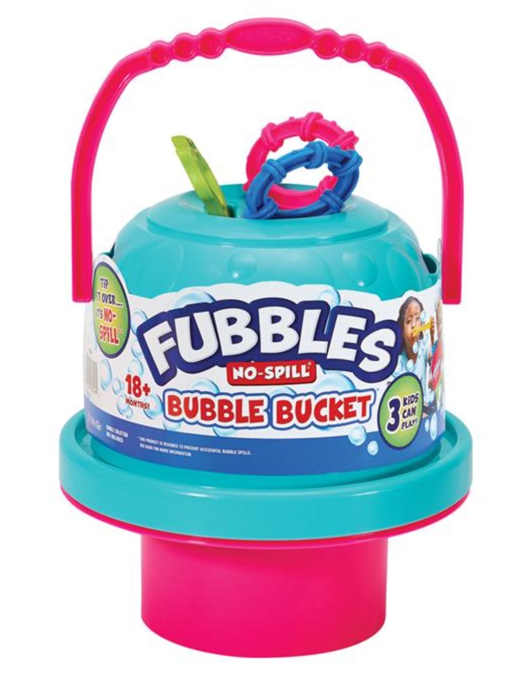 NO SPILL BUCKET WITH BUBBLES