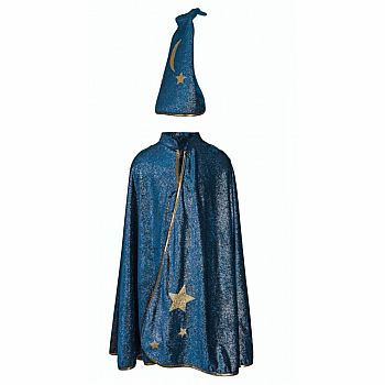 STARRY NIGHT WIZARD CAPE & HAT