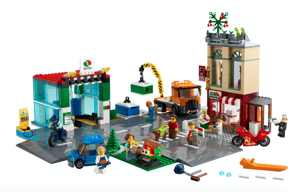 Lego city pizza shop cheap
