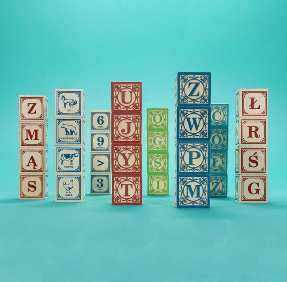 POLISH ABC BLOCKS