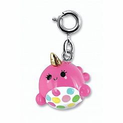 PINK NARWHAL CHARM