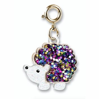 GLITTER HEDGEHOG CHARM