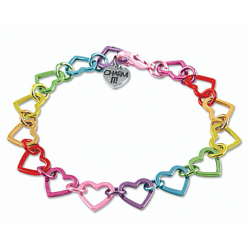 RAINBOW HEART BRACELET