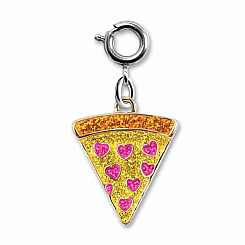 GLITTER PIZZA CHARM