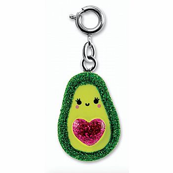 GLITTER AVOCADO CHARM