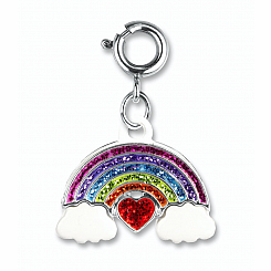 GLITTER RAINBOW CHARM