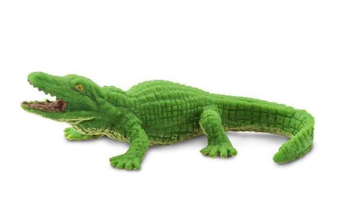 Green crocodile toy clearance